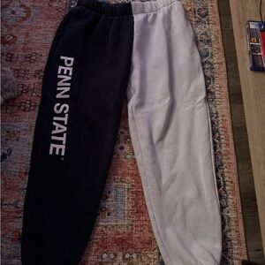 Kids Black and White Sweatpants